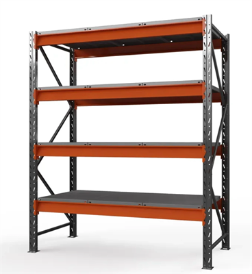 Стеллаж металлический Оптима, 2500x2500x785 мм. Ярусы: 4 шт. металл.