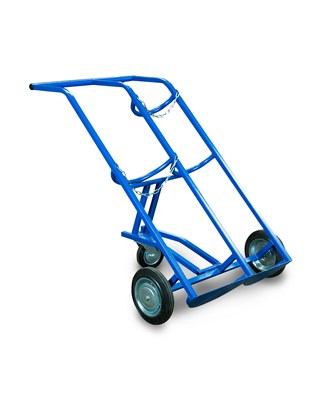 Тележка для баллонов пропан + кислород TOR ТГК-П, 2 баллона (250 резина + 160 поворотное) - фото 63510