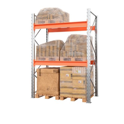 Стеллаж металлический паллетный 2500х1800х1100 мм (100.1.5). Ярусы: пол+2 - фото 64292