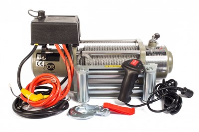 Лебедка автомобильная электрическая 5443кг  28м 24В TOR S12000 BASE - фото 64524