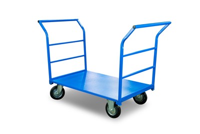 Тележка платформенная TOR ТП-Д (700х1200) с двумя ручками (колеса 200) - фото 65077