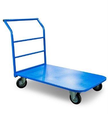 Тележка платформенная TOR ТП-7 (600х1200) г/п 435 кг (160 мм) - фото 65135