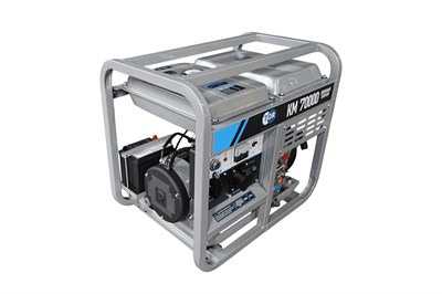 Генератор дизельный 7,0 кВт 220В с электростартером и колесами TOR KM7000D - фото 65188