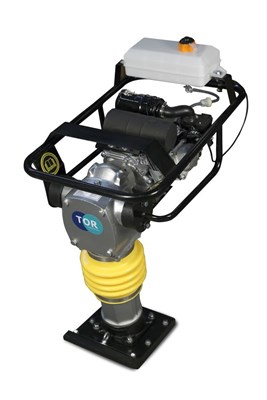 Вибротрамбовка 70 кг, 10кН (Honda) чугунный корпус TOR HCR-80B - фото 65833