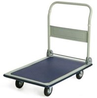 Складная платформенная тележка PH-300/125, г/п 300 кг (металл/резина)