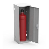 Шкаф металлический для одного газового баллона Металл-Завод ШГР 50-1-4