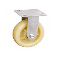 Колесная опора большегрузная неповоротная C550R/PP2042CB3 (цельнолитой полипропилен)