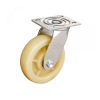 Колесная опора промышленная большегрузная поворотная C550S/PP2042CB3 (цельнолитой полипропилен)