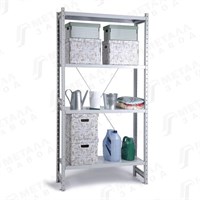 СКУ стеллаж 1234 (2964) металлический, 2964х1266х300 мм, полок: 4 шт.