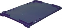 Крышка п/э для ящиков 600х400 синяя морозостойкая (503)