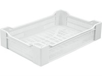 Ящик п/э 600х400х135 мороз. цв. натуральный (119 м)