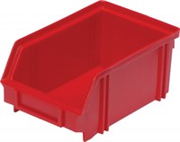 Ящик п/п 170х105х75 цв. красный (7968)