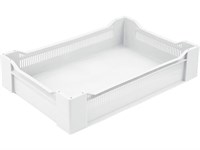 Ящик п/э 600х400х135 мороз. дно сплошное цв. натуральный (120 м)