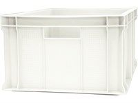 Ящик п/э 600х400х250 мороз. сплошной цв. натуральный (204 м)