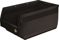 Ящик Venezia 500х310х250 PP, черный антистатичный (5006 ESD)