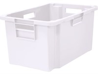 Ящик п/э мясной 600х400х300 сплош. натуральный морозостойкий (218-1 м)