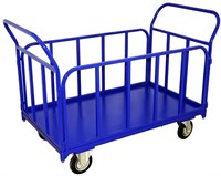 Тележка с трубчатыми бортами ТБ 8х12-5-ср-200, г/п 500 кг