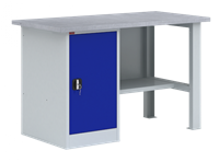 Верстак-стол слесарный металлический ВП-2/1.2 (СТ-1.2;Т-1;К-2/1.2) 860х1200х685 мм без панели