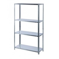 Стеллаж металлический Титан МС-500 1500х700х400 мм, 4 полки, г/п 500 кг