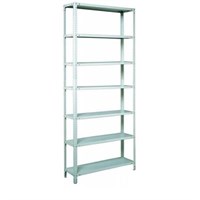 Стеллаж металлический Титан МС-750 2400х700х600 мм, 7 полок, г/п 750 кг