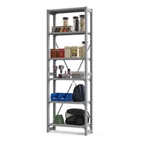 Стеллаж металлический ТСУ Универсал, 2200x700x300 мм. Полки: метал. 6 шт. (ТСУ 22070360)