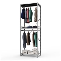 Стеллаж металлический ТСУ Универсал, 3000x1000x600 мм.Штанги: 2шт. Полки: метал. усил. 3 шт. (ТСУ 30100632ш2)