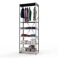 Стеллаж металлический ТСУ Универсал, 3000x1000x600 мм.Штанги: 1шт. Полки: метал. 6 шт. (ТСУ 30100660ш1)