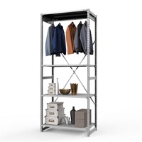 Стеллаж металлический ТСУ Универсал, 2500x1000x500 мм.Штанги: 1шт. Полки: метал. усил. 4 шт. (ТСУ 25100542ш1)