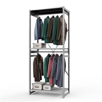 Стеллаж металлический ТСУ Универсал, 2500x1000x500 мм.Штанги: 2шт. Полки: метал. усил. 3 шт. (ТСУ 25100532ш2)