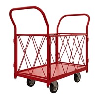 Тележка с решетчатыми бортами ТБ 6 RT 8х12-4-чр-160, г/п 400 кг