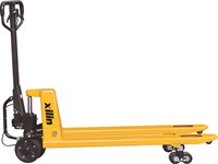 Тележка гидравлическая с механическим приводом 2500 кг 1150 мм полиуретановые колеса XILIN BFA