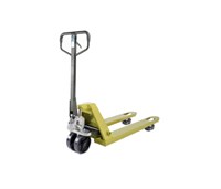 Тележка гидравлическая 2500 кг 1150 мм резиновые колеса и ролики TOR AC (серия J)