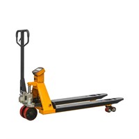 Тележка гидравлическая с весами 2500 кг 1150 мм полиуретановые колеса XILIN BFC25