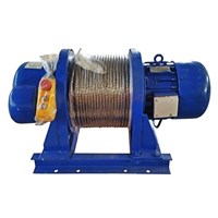 Лебедка электрическая 1000кг  70м с канатом 380В TOR KDJ PRO