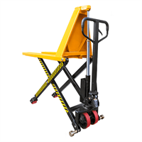 Тележка гидравлическая с ножничным подъемом 1000 кг 1150 мм полиуретановые колеса XILIN JF