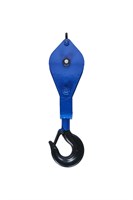 Блок монтажный двухрольный с крюком TOR 1 т (T)#