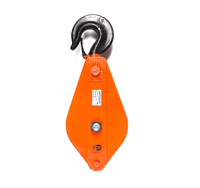 Блок монтажный двухрольный с крюком TOR 2 т (T)#