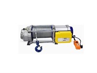 Лебедка электрическая  750/1500кг 100/50м с канатом 220В алюминиевый корпус TOR TSA