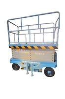 Подъемник ножничный самоходный 500 кг 12/14 м TOR SJY-0,5-12DC аккумуляторный