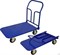 Платформенная тележка со складной ручкой ТПСР 4 МЗ, 6х12-4-чр-160, г/п 400 кг, зацеп - фото 32193