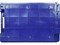 Ящик п/э 600х400х200 1,5кг. дно сплошное, стенки перфорированные цв. синий (102-1) - фото 42796