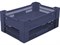 Ящик п/э 600х400х135 цв. синий (119) - фото 42910