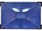 Ящик п/э 600х400х135 дно сплошное цв. синий (120) - фото 43108