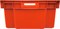 Ящик п/э мясной сплошной 600х400х200 красный с гладким дном, вес 1,7 кг (206 гд) - фото 43605