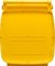 Мусорный контейнер п/э 120л. цв. жёлтый (МКТ 120 желтый) - фото 43664