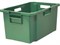 Ящик п/э мясной 600х400х300 сплош. зеленый (218-1) - фото 43769