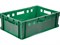 Ящик п/э мясной 600х400х200 сплошной Е2 цв. зеленый (207-P) - фото 43867