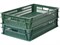 Ящик п/э 740х465х145 перфорированный цв. зелёный (404-Т) - фото 43876