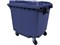 Мусорный контейнер п/э 1100л. на колёсах цв. синий (МКТ-1100) - фото 45343