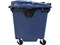 Мусорный контейнер п/э 1100л. на колёсах цв. синий (МКТ-1100) - фото 45344